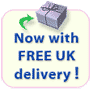Now we can offer FREE delivery within the UK