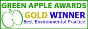 Gold Winner of A national UK Green Apple Award for Environmental Best Practice - image